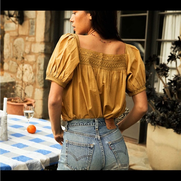 DOEN Gail Top - Wheat - Picture 7 of 11